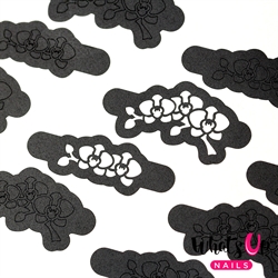 Orchids Stencils by solo_nails, 2 ark, (40 stk) Whats Up Nails